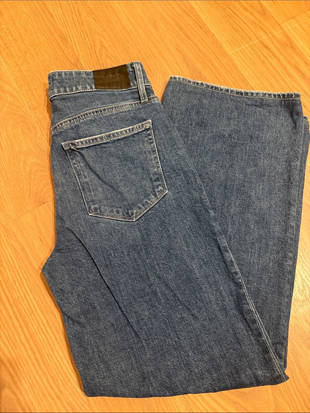 PAIGE Men's Straight-Leg Denim Jeans in Blue